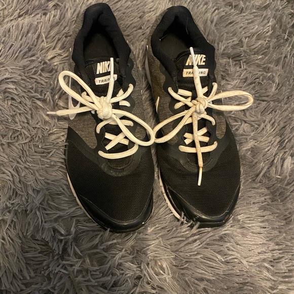 Nike Shoes - Women’s size 9 Nike training shoes black, gray & white!